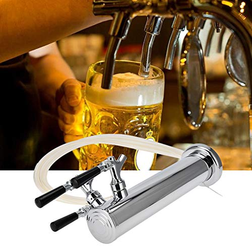 Tour de tirage de bière à 3 robinets en acier inoxydable pour kégerateur - Image 5