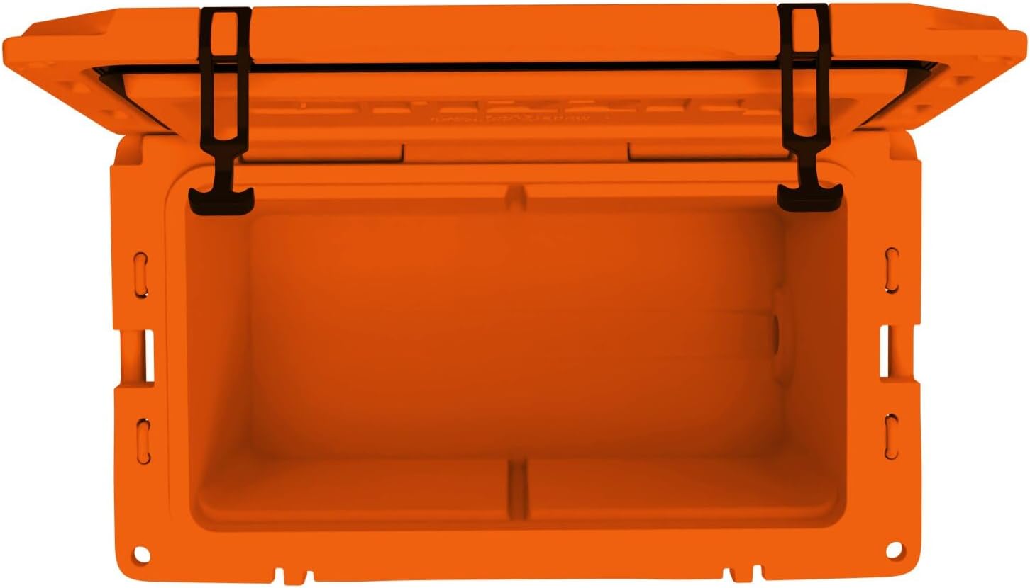 Grizzly 60 Cooler | 60 qt Ice Chest Durable Rotomolded Insulated | Made in USA | Warranty for Life | For Beach Boat Camping Fishing Hunting | G60