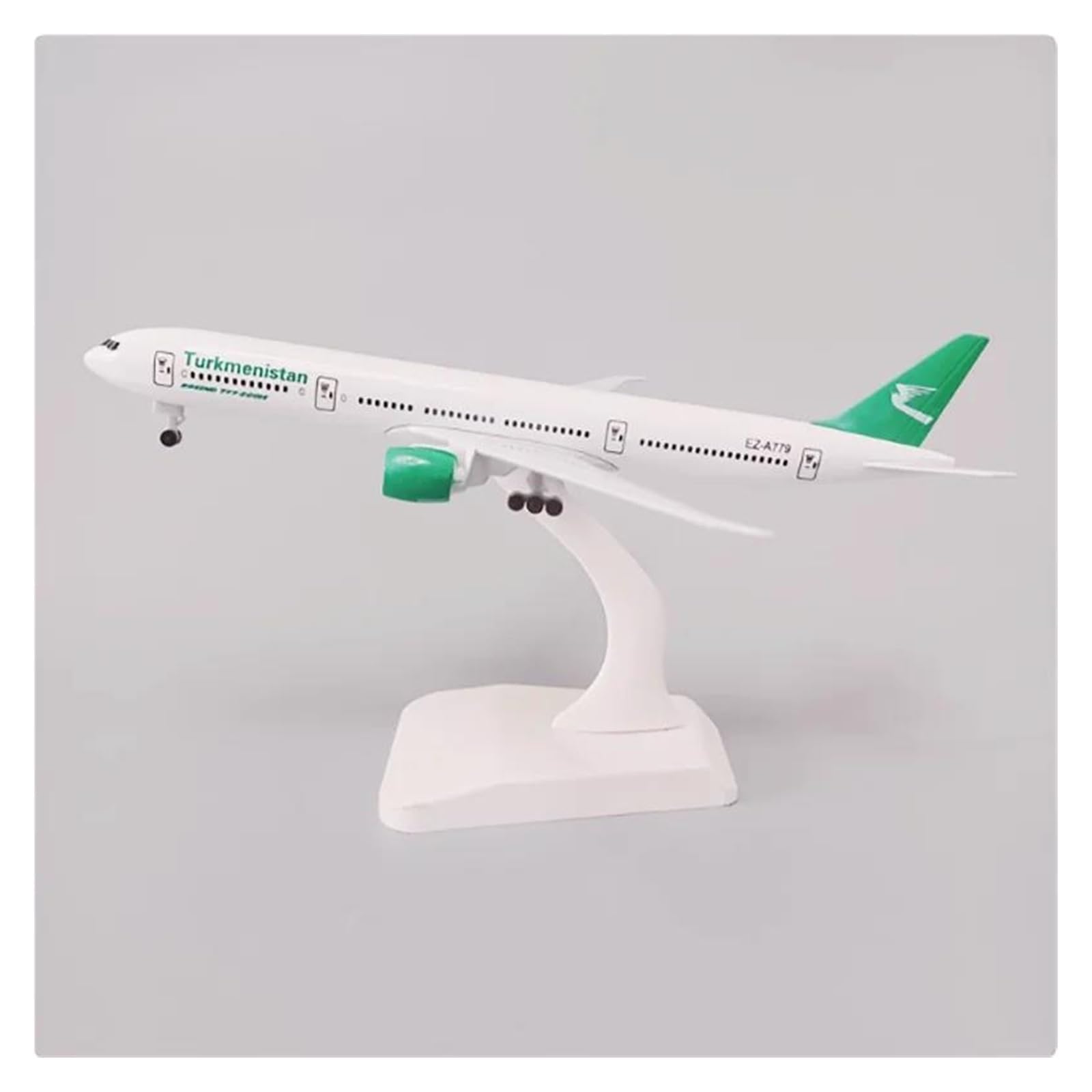 19CM dla Turkmenistanu B-777 B777 odlewany metalowy model samolotu wyświetlacz kolekcja pamiątkowa Hobby zestaw do gier