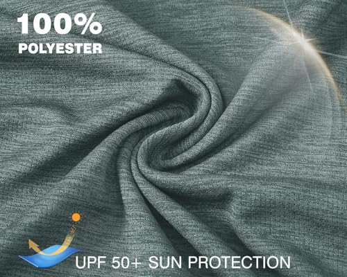 TBMPOY Womens UPF 50+ Sun Protection Hoodie Shirt Long Sleeve Fishing Hiking Outdoor UV Shirt Lightweight 6-Cyan L