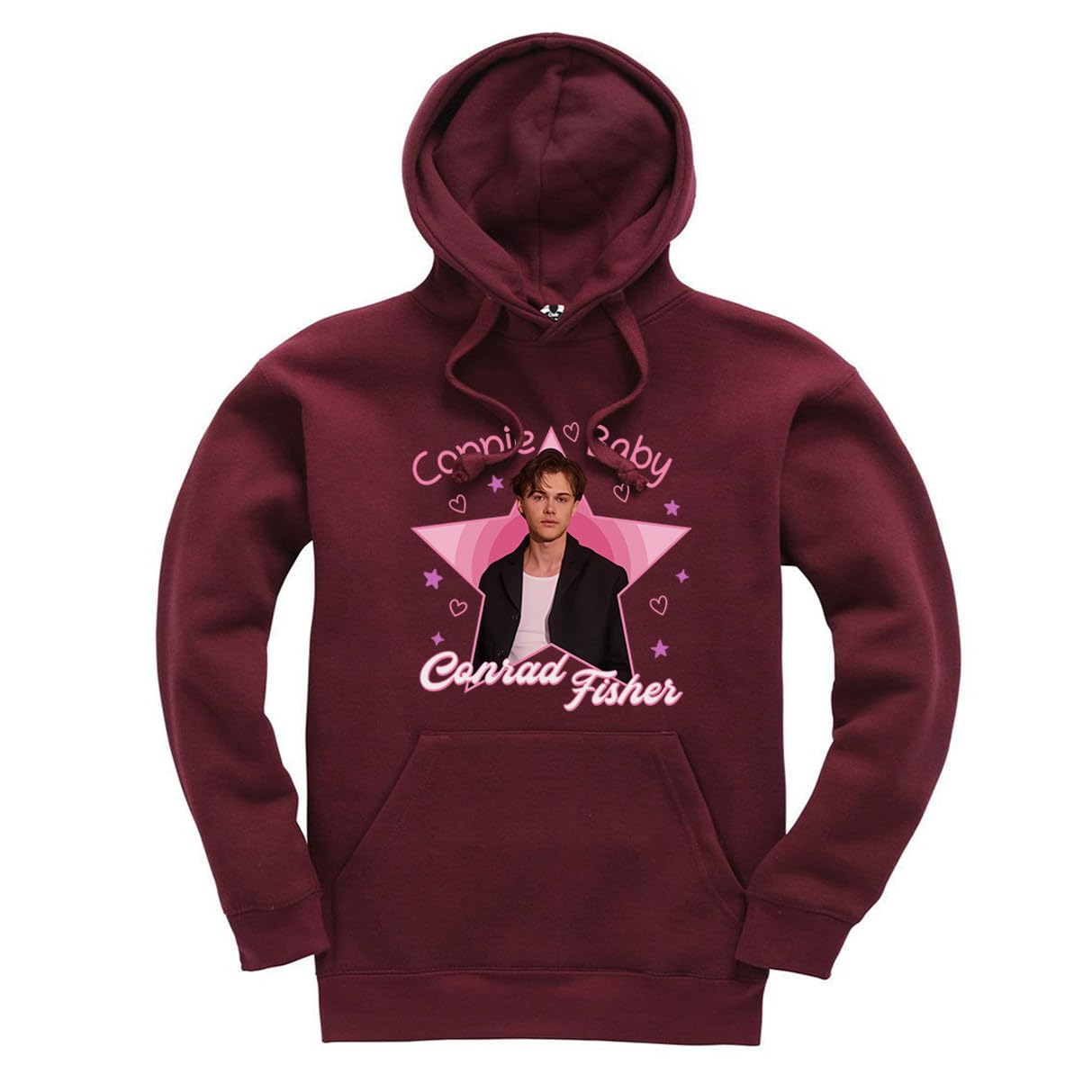 New Spirit Original Unisex Infant Maroon Connie Baby, Conrad Fisher, Meme Novelty Fosher Brothers Tsitp Jumper Funny Adults Hoodie Jumper