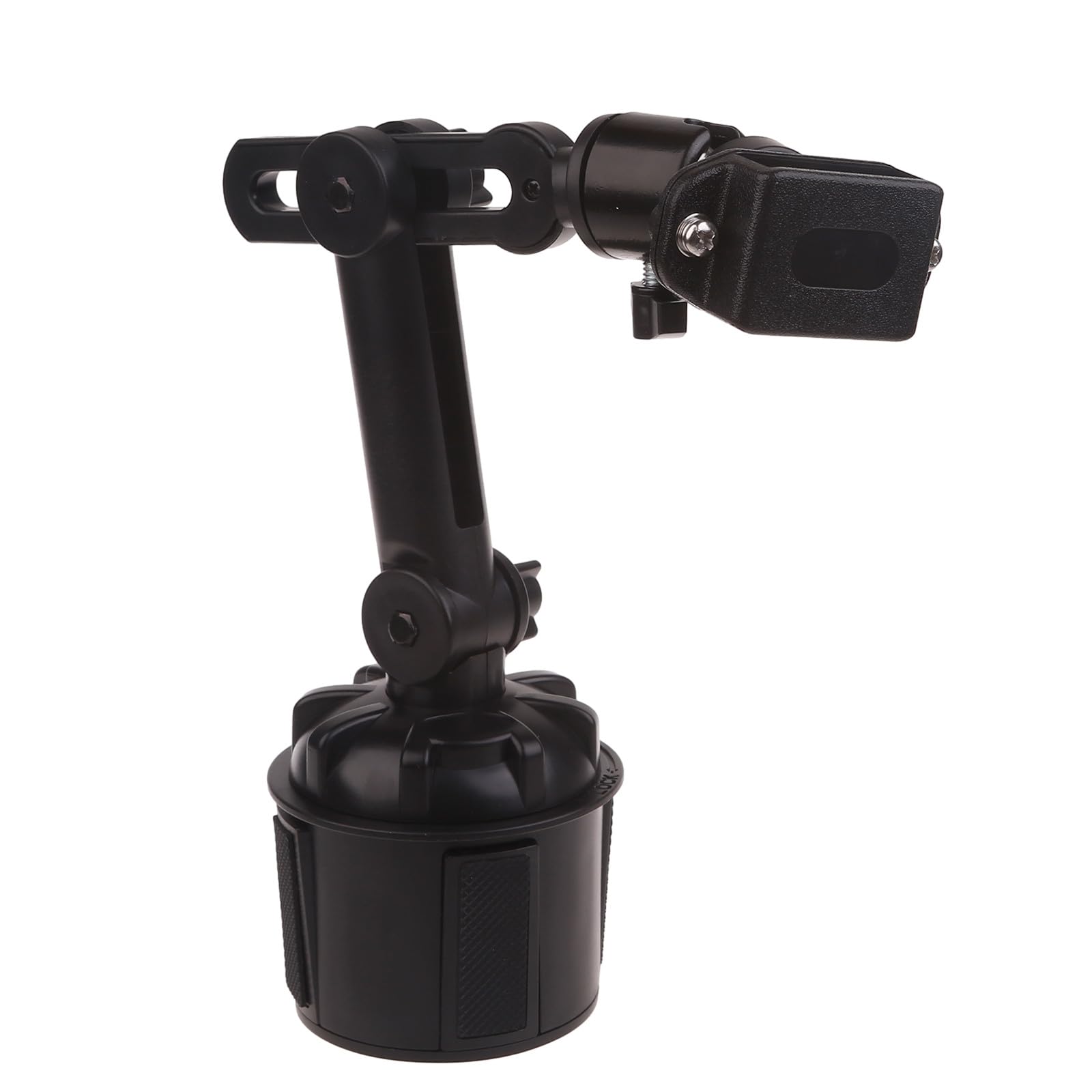 Handheld Radio Stand Car Holder for UV5R Adjustable Auto Cup Mount Bracket