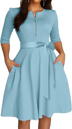 VisiChenup Casual Dress for Women Sexy A Line Flowy Dresses Long Midi Dress