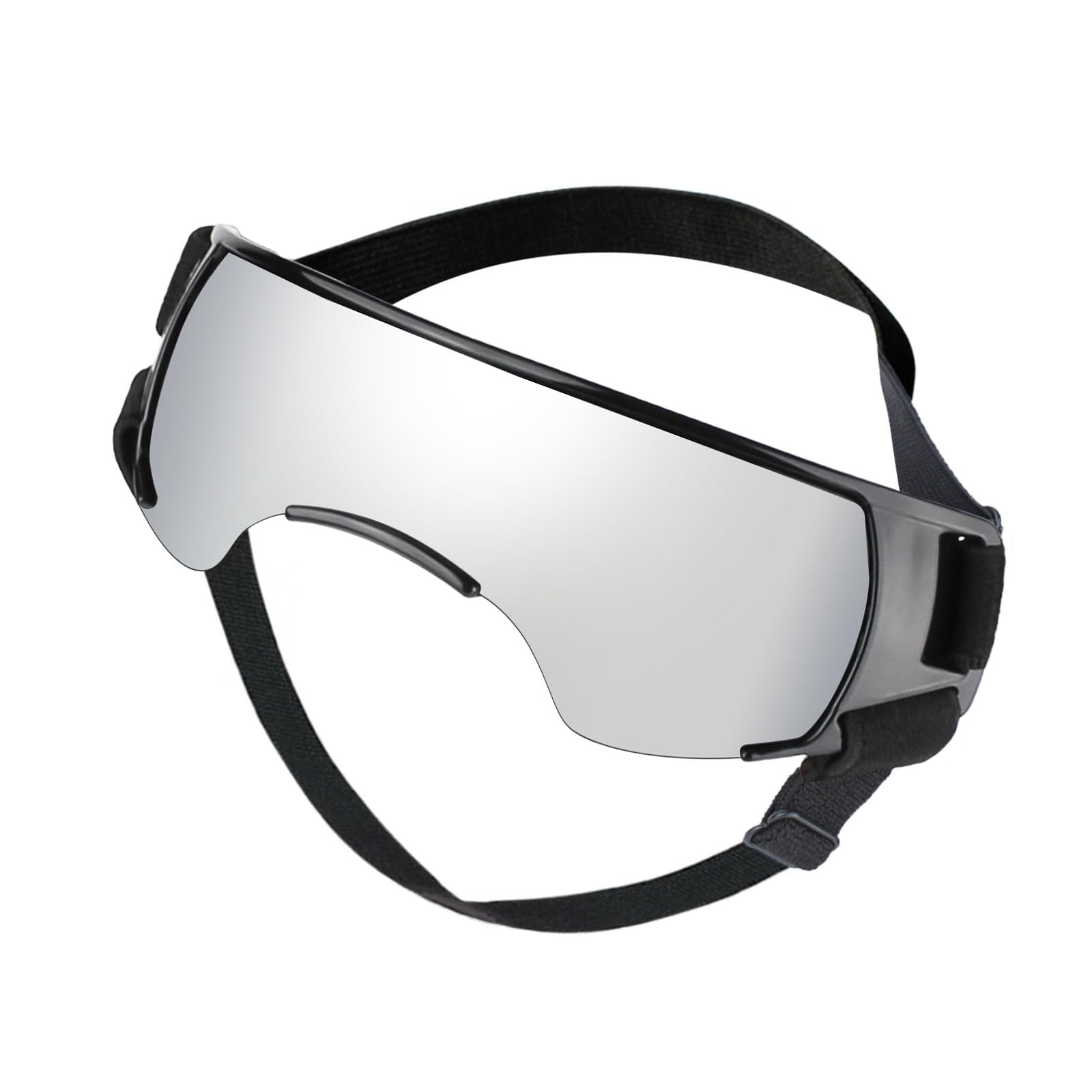 Kalttoy Silver Pet Shades Dogs Goggles For Heavy Snow Region With Adjustable Strap Easy Wear For Sports Travel Hiking Dog Shades