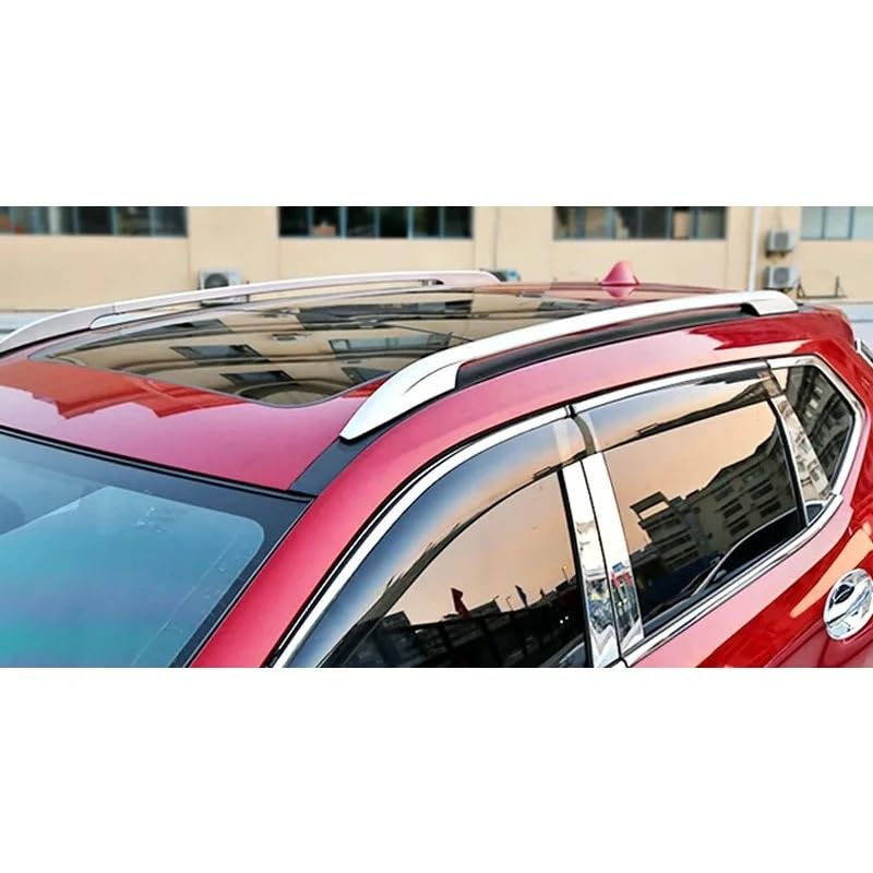 Barras de equipaje aluminio Nissan X-Trail Rogue rieles estables 2