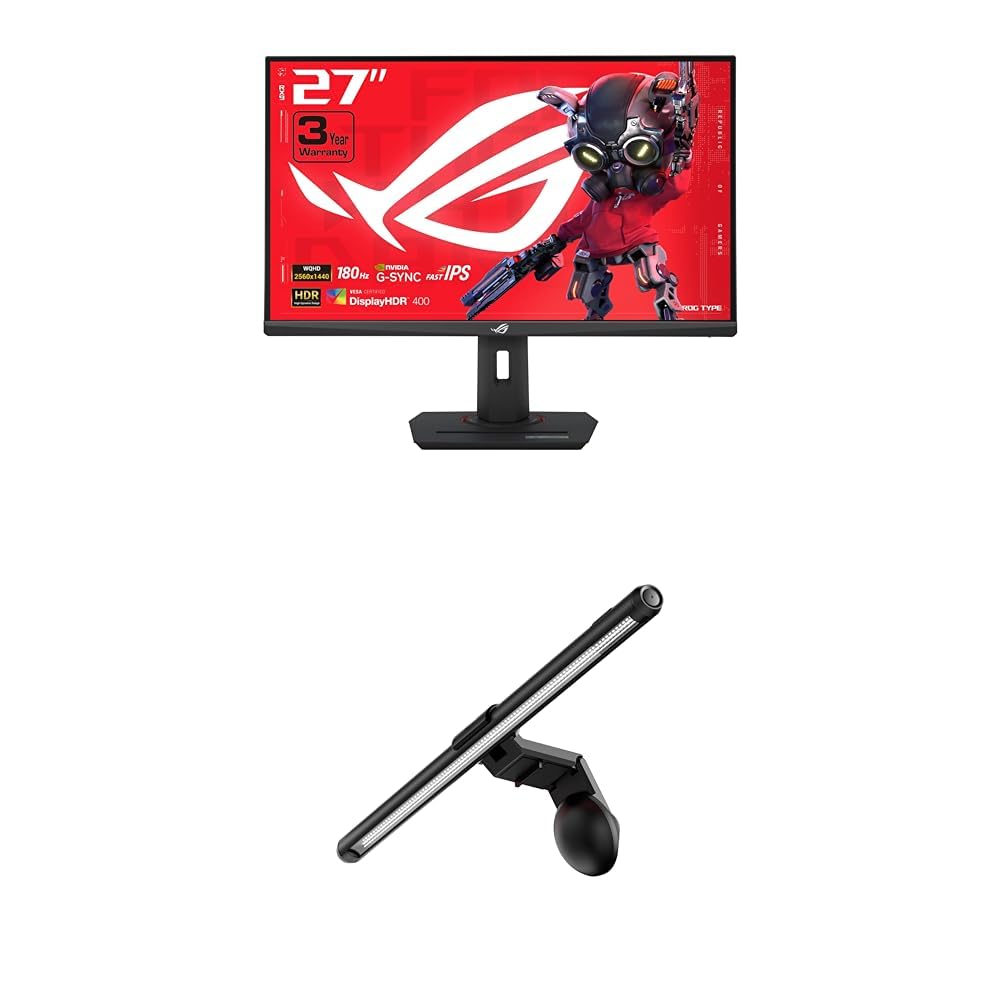 Amazon.com: ASUS ROG Strix 27” QHD (2560x1440) HDR400 USB-C Gaming