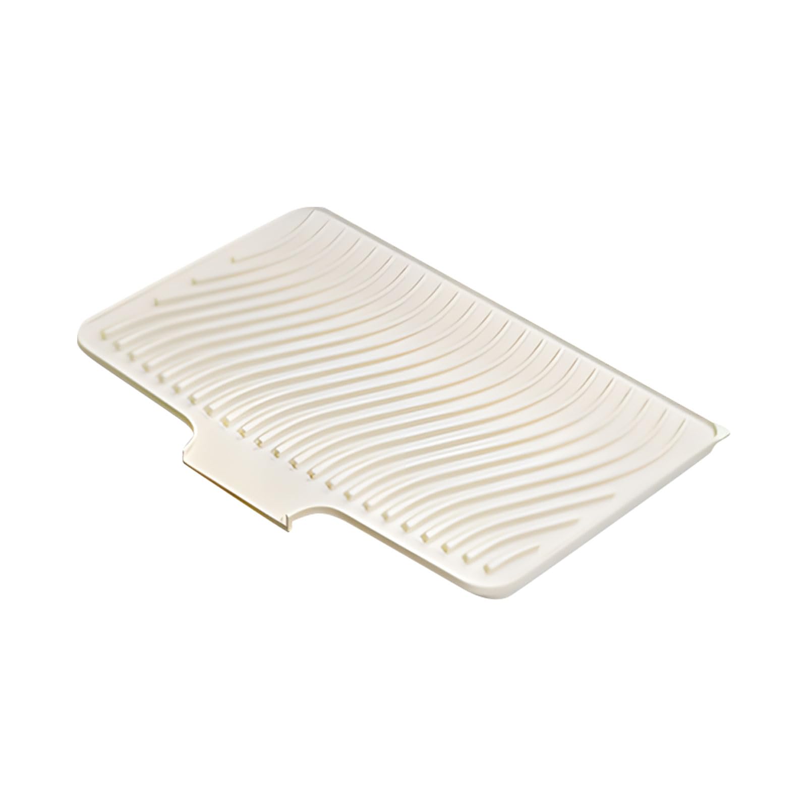 Qusinfc Kitchen Water Drain Mat with Hole Pattern for Quick Drying and Easy Cleaning Easy Clean Drain Mat