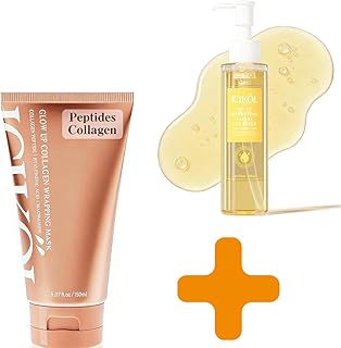 Peptides Wrapping Mask + Hydrating Face Wash