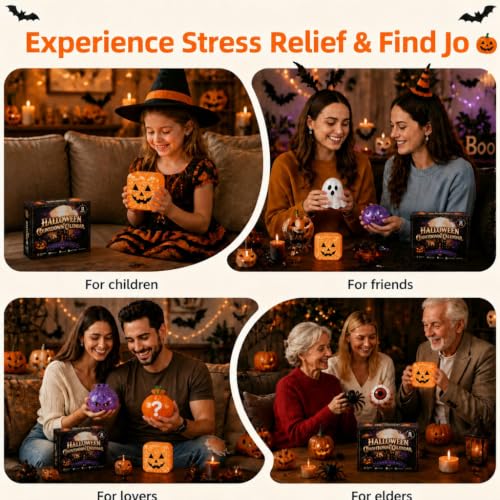 Halloween Squishy,8 Pieces Squishy Pack,Halloween Theme Squishies - image 7