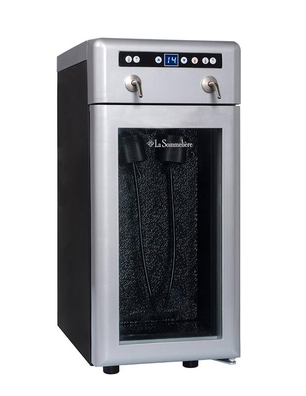 Distributeur de vin au verre DVV22 - La Sommelière - Idéal pour la conservation de la température idéale de votre vin durant la dégustation et le préserver de l'oxydation de l'air