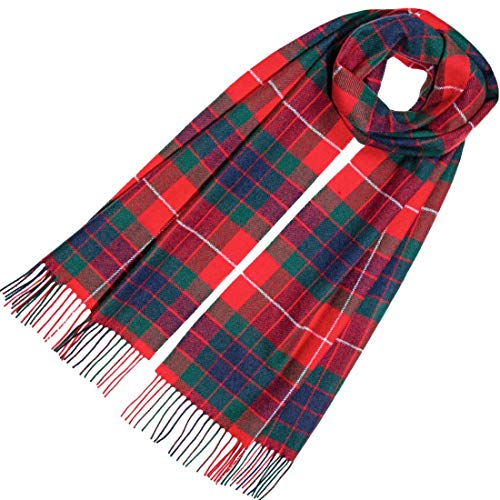 Bufanda Fraser Rojo Modern para paseos urbanos y mañanas frías de invierno