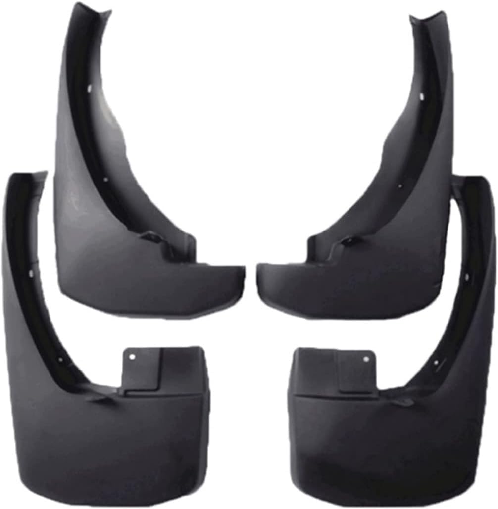 lijiazhe Front and Rear Mud Flaps Splash Guard for Nissan Navara Frontier Brute D40 2005-2016, No Drilling Auto Mudguards.