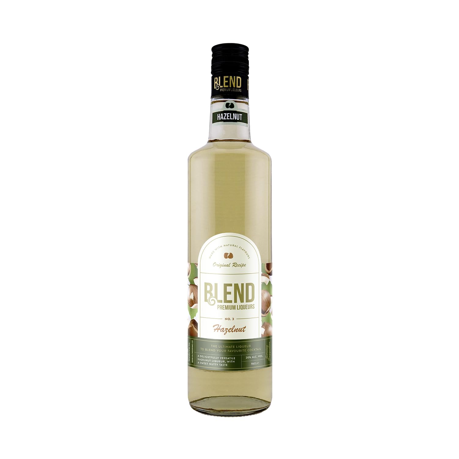 Blend Hazelnut Liqueur | Perfect Ingredient for Hazelnut Alexander Cocktails | Creamy, Indulgent Drinks at Home | 70cl | 20% ABV