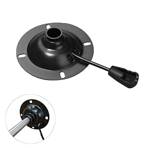 Office Chair Tilt Control Replacement Heavy Duty Swivel Seat Mechanism Base 5 5 Mount Plate UP Down Lift