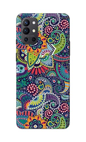 Image of Printed Hard Back Cover Case for OnePlus 9R 5G Back Cover (Miraculous Patterns) -1803