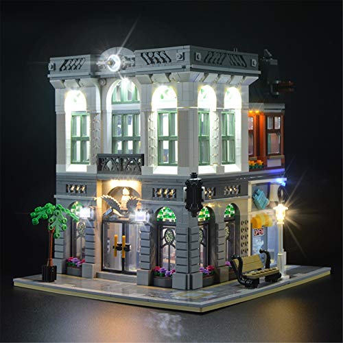 ADMLZQQ LED-Beleuchtungsset Für Lego Creator Expert Backsteinbank - Kompatibel Mit Lego 10251 Bausteinen Modell- Nicht… – Bild 4