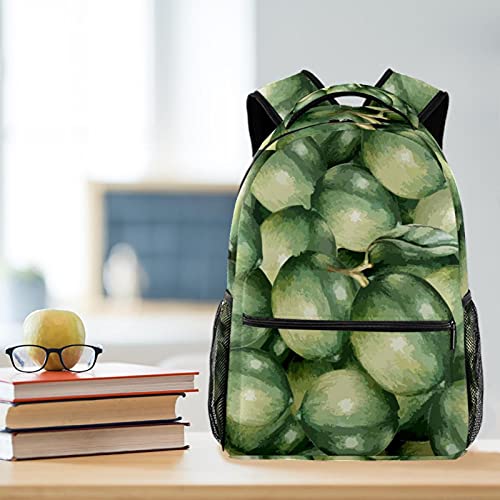 Sac à dos décontracté pour étudiant avec motif abstrait multicolore