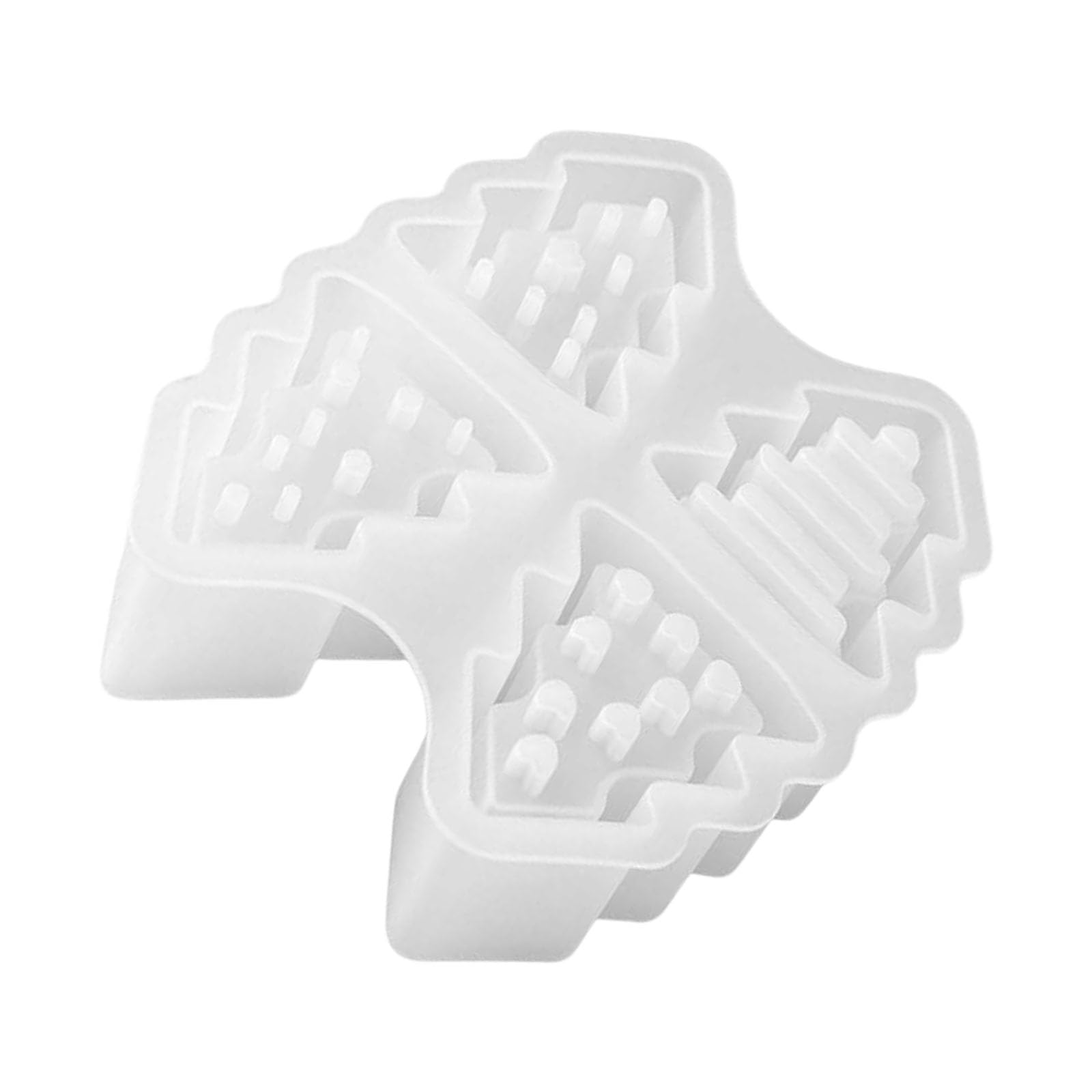 YUGSHNKFC Hollow Christmas Tree Silicone Baking for Handcraft Snowflake Decorations and Festival Projects Hollow Christmas Ornament