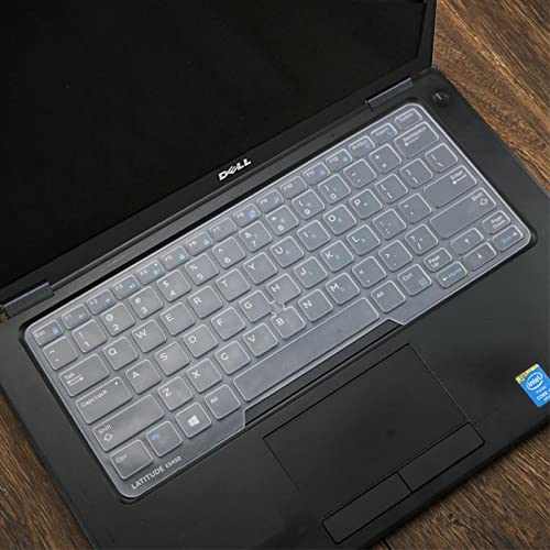 Silicone Keyboard Skin for Dell Latitude E5480 E5490 Transparent Computers/Tablets & Networking|Laptop & Desktop Accessories|Keyboard Protectors-picture-31