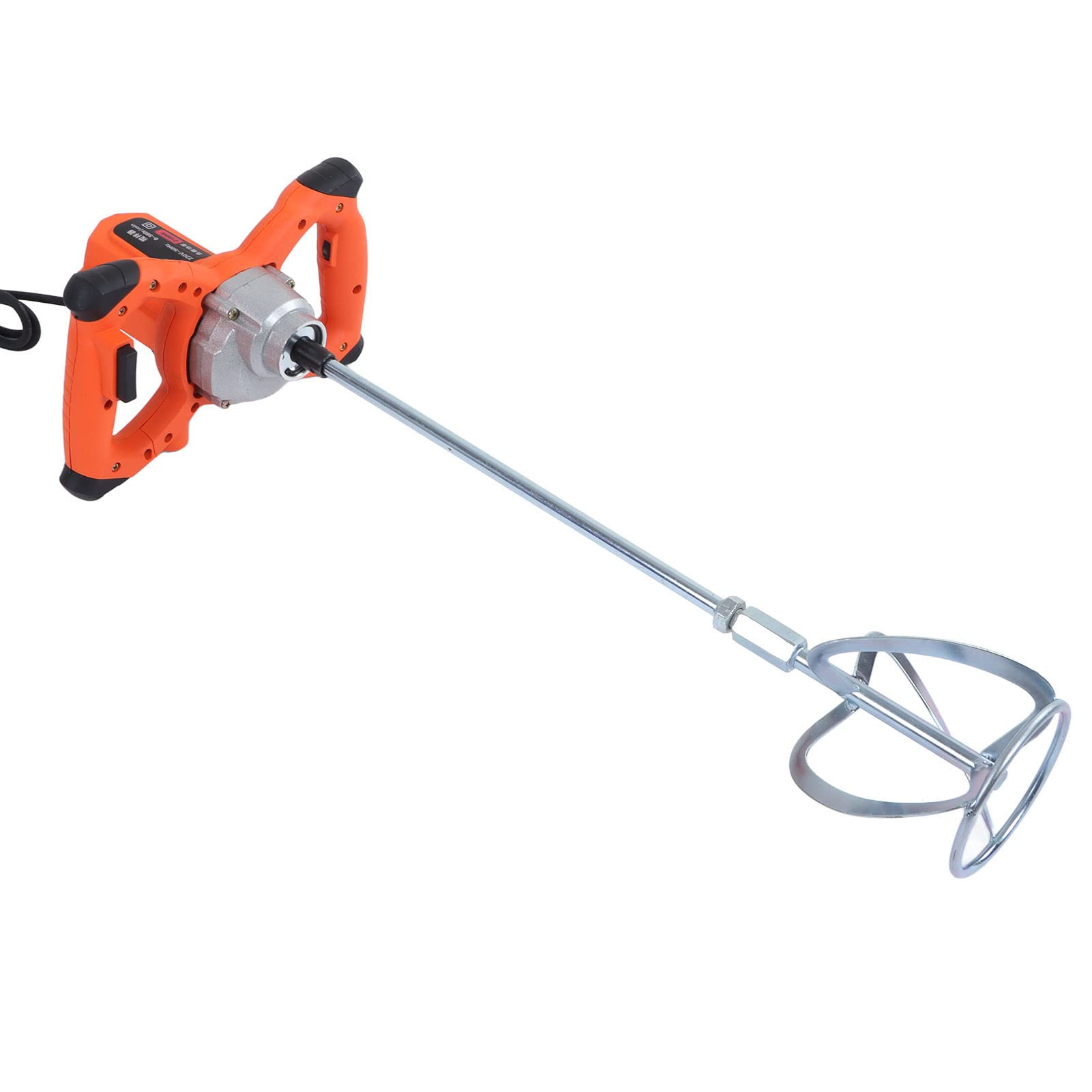 Trapano Miscelatore per Vernici, Applicazione Ampia Connessione a Vite Betoniera Elettrica 0 980 Giri/Min Design Ergonomico 6 Velocità Regolabili per Cartongesso (Spina UE 220V)