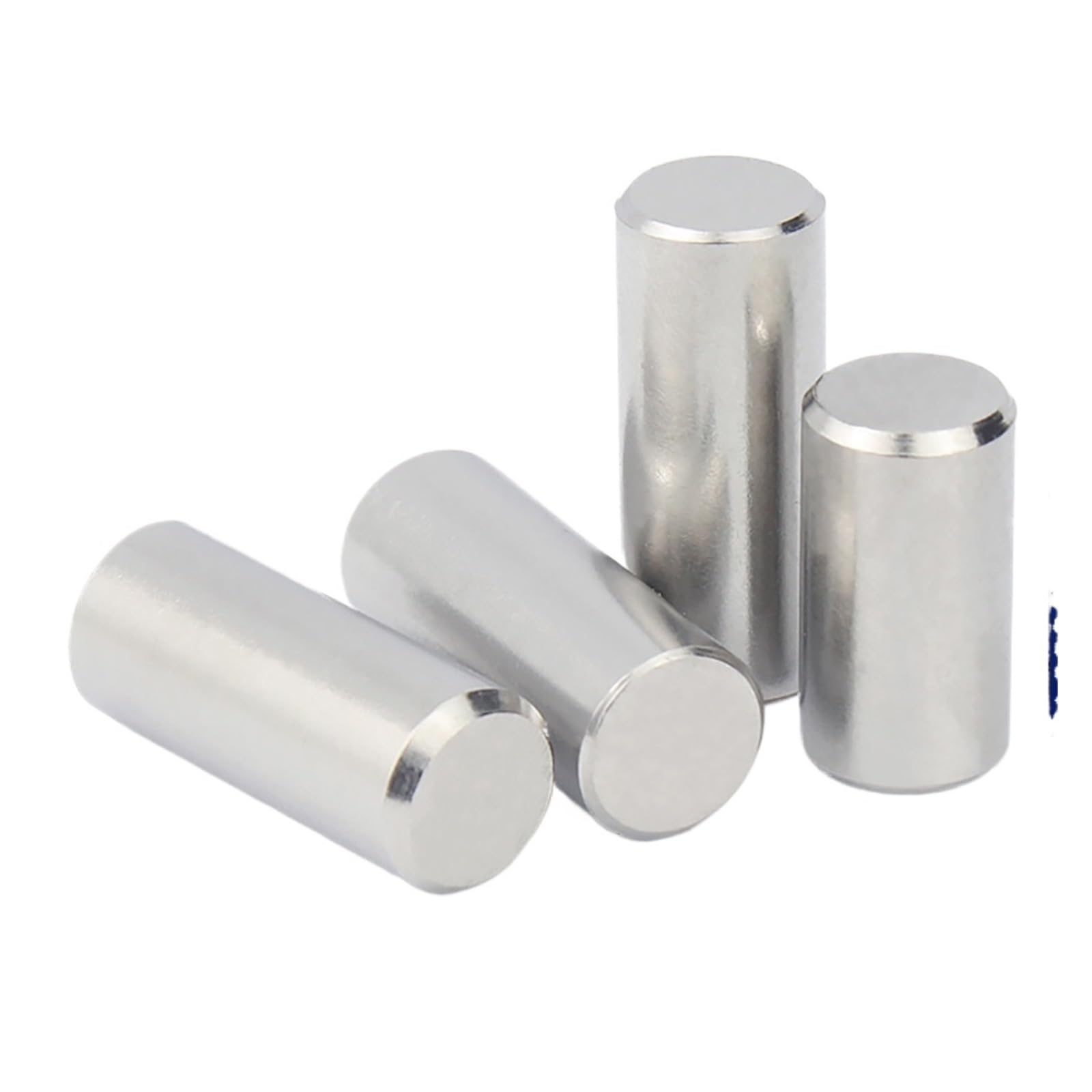 Single Hole Clevis Pins, 304 Stainless Steel Cylindrical Pin Locating Dowel GB119 M4-M10 Length 4-100mm(45mm,M5 x5pcs)