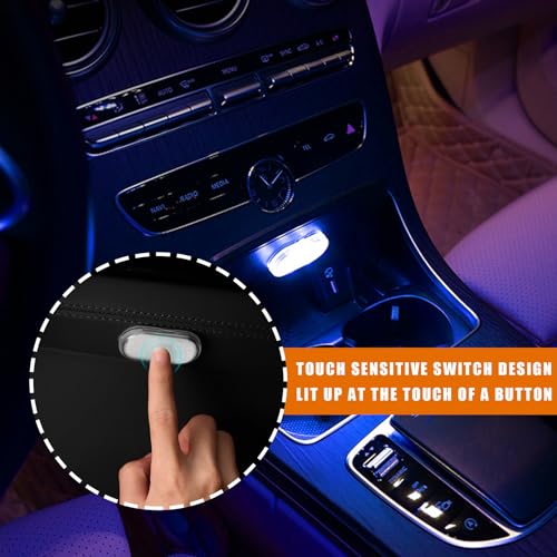 Augeny AUGENY-723CL 4 Pcs Car Led Lights Interior Wireless thumb #4