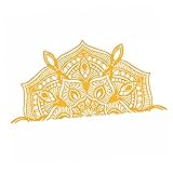 HOMSFOU 可移除マンデラウォールステッカー 装飾用壁デ 様々な表面に対応