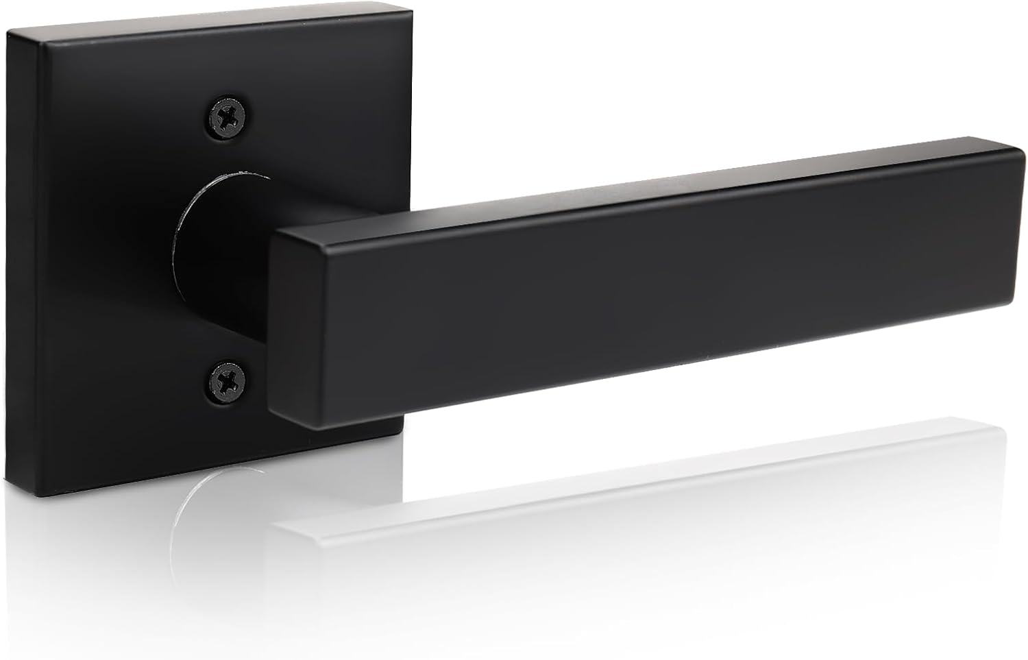 Orger 1 Pack Black Dummy Door Handle NonTurning Interior Door Lever