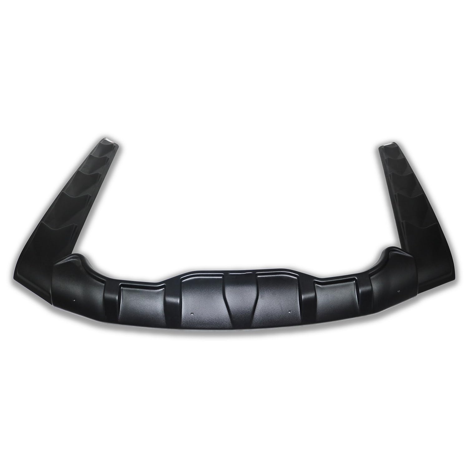 Déflecteur de Capot Compatible avec Nissan Navara PK 2006-2015 3Pc Noir modèle en ABS