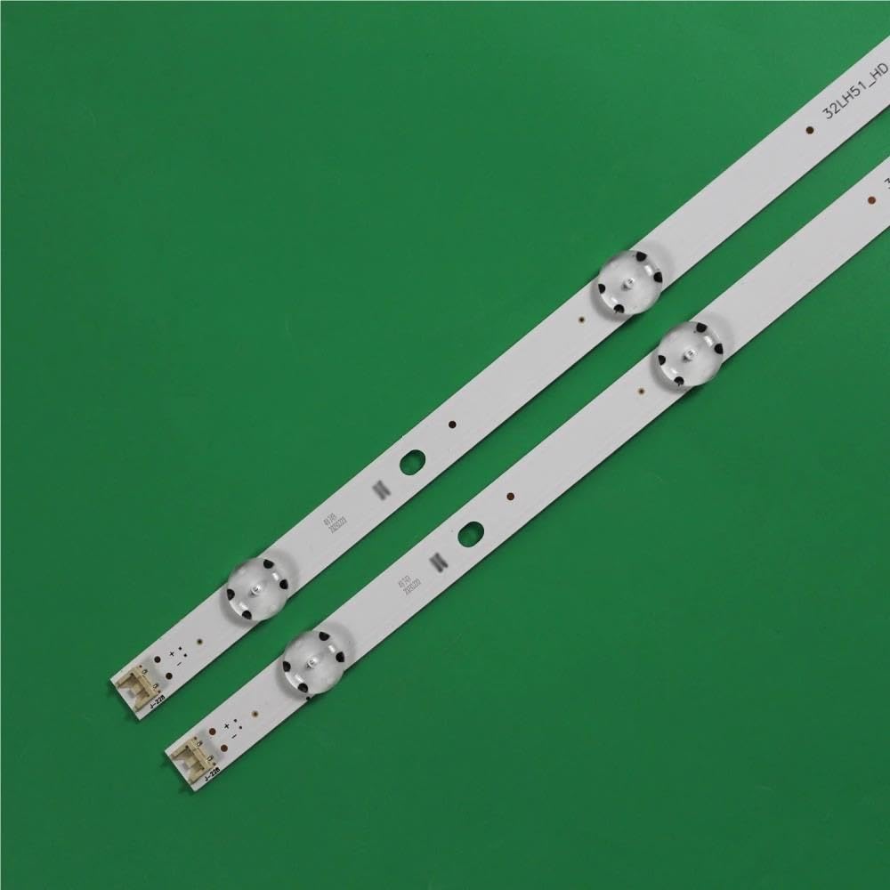 Taśma LED(2) pasuje do 32LF501B 32LH510A 32LH510D 32LF510D 32LF510Z 32LF510Q 32LH575U AGF79018801 AGF79046301 HD_LH51/LH57 HC320DXN