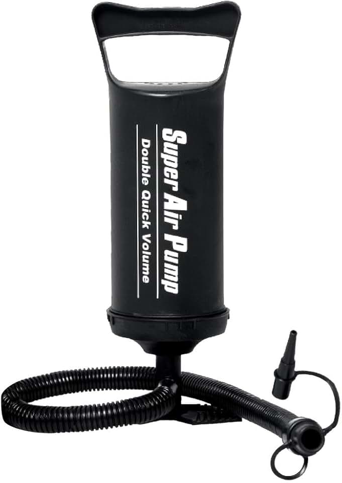 Bomba De Ar Manual Para Inflar Infláveis Colchão Boias Piscinas