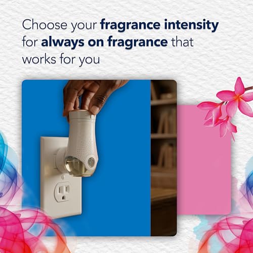Image of Glade PlugIns Air Freshener Warmer, Scented and Essential Oils for Home and Bathroom, Up to 70 Days on Low Setting, 2 Count