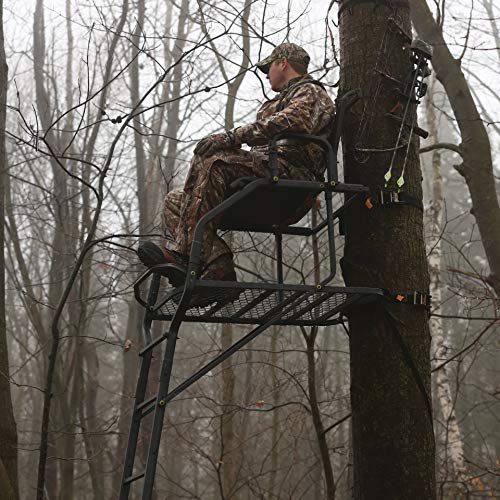 Rivers Edge One Man Ladder Stand, Lockdown Wide 1-Man