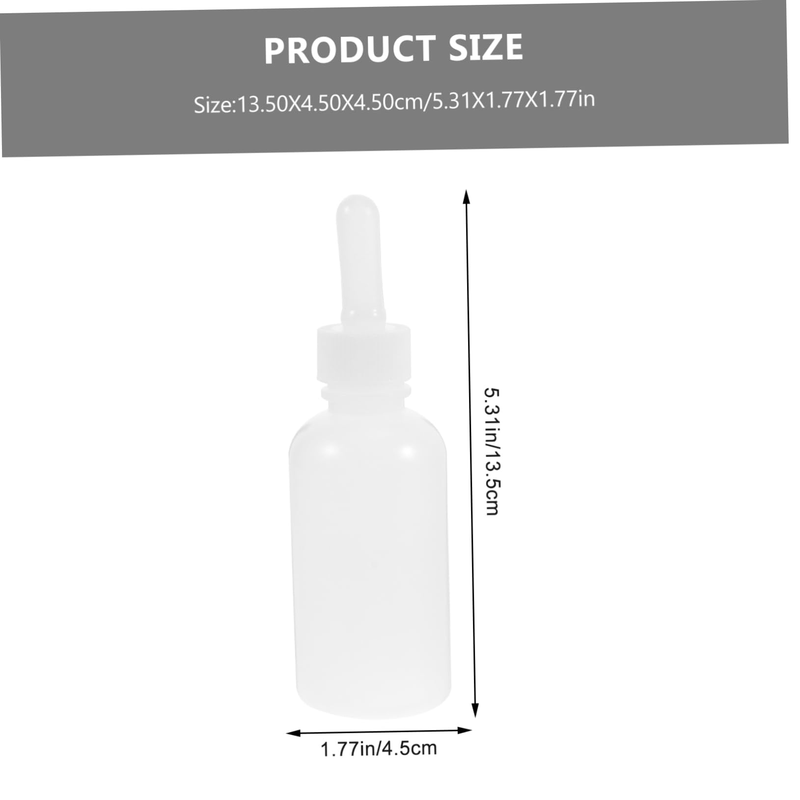 Hemoton Newborn Puppy Bottles Nursing Reusable Silicone Feeding Bottle for Kittens Pet Nurser