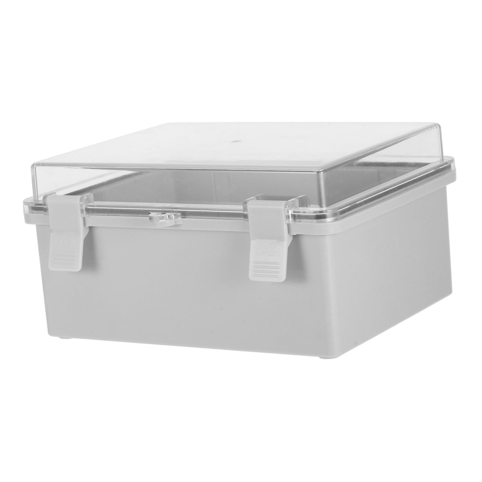 Abaodam Scatola di Giunzione Elettrica in Plastica con Protezione Affidabile e Cablaggio Facile per Progetti Elettrici Esterni 220x170x110 Mm