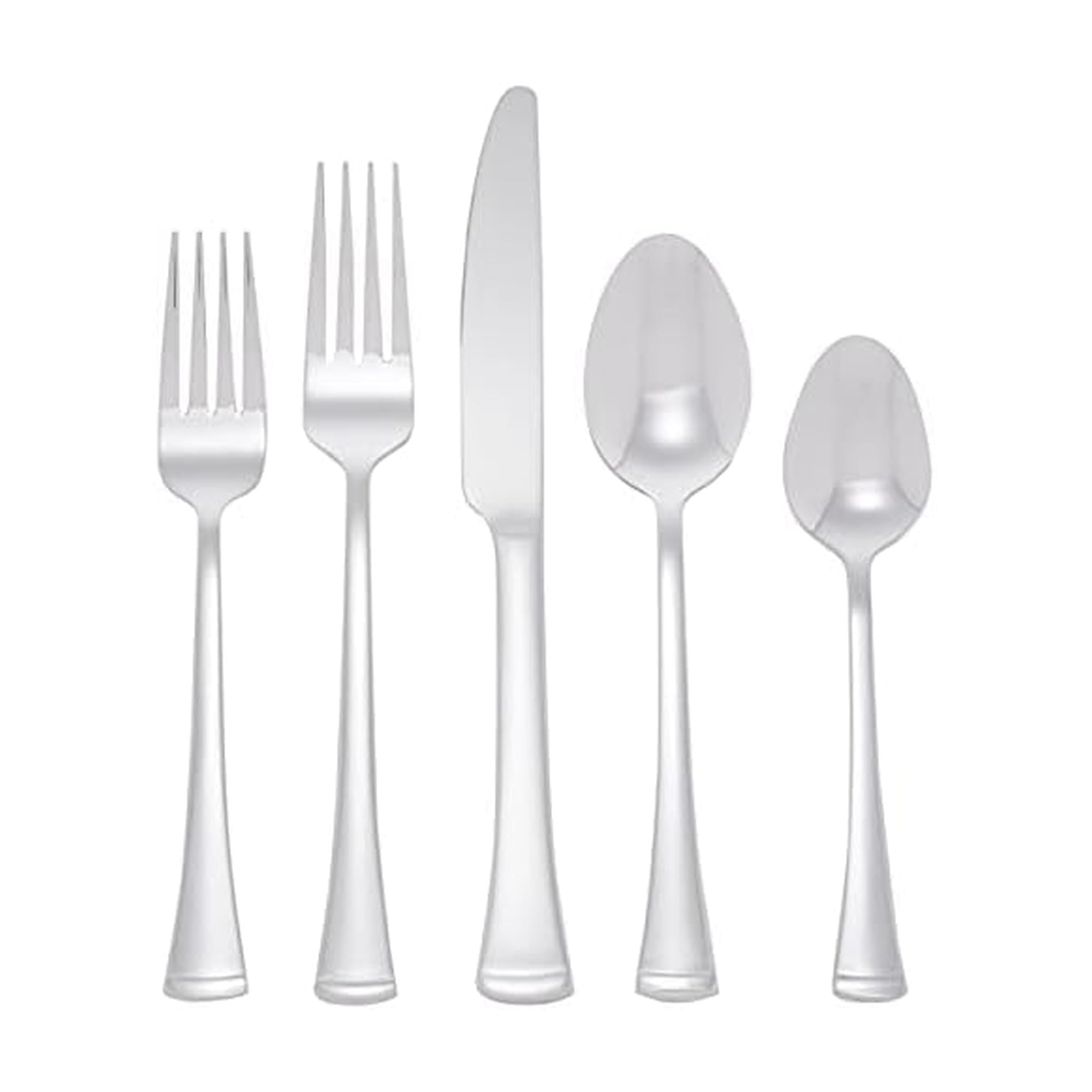 Contempo 45-Piece Stainless Steel Flatware Set, Service for 8