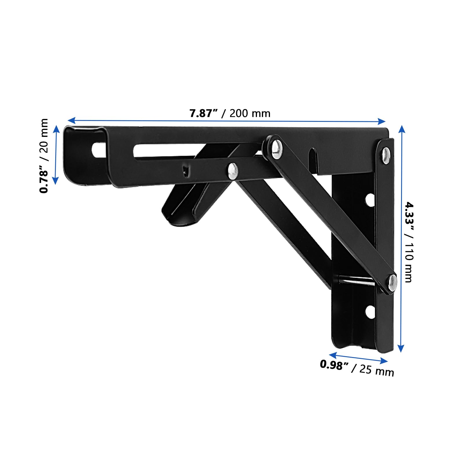 Soportes Para Estantes 30CM, LINEVEO Soporte Para Repisas De Pared Para Cocina 4