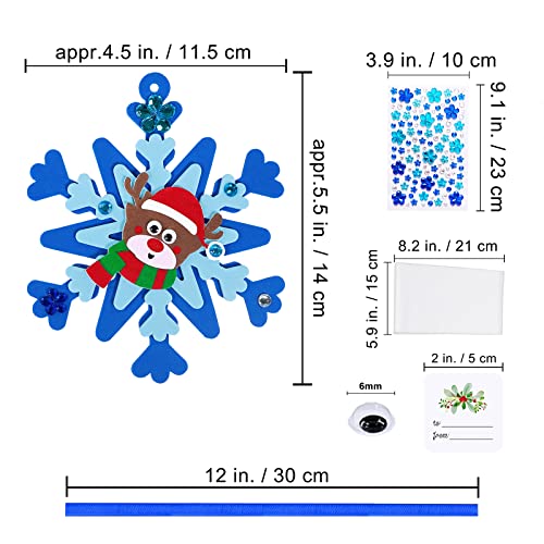 Manualidades de invierno Winlyn sin pegamento para evitar manchas en casa 2