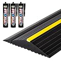 Weather Defender XL Garage Door Threshold Floor Seal 20’8” Including 3 Adhesives