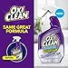 OxiClean plus Bleach, No Drip Foam, Mold & Mildew Bathroom Stain Remover 30 fl oz. 2 Pack