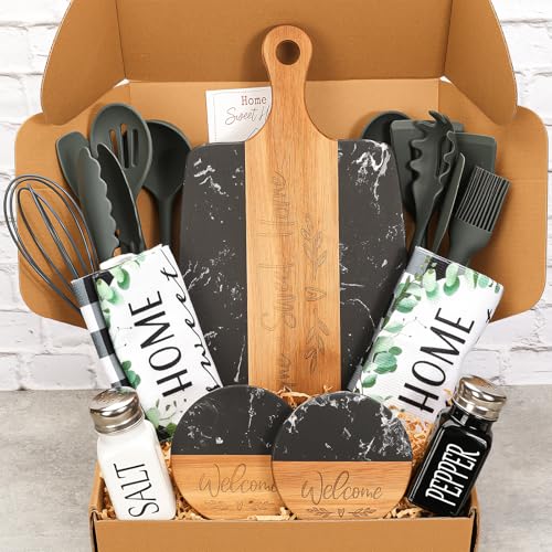 Set de regalo cocina StoFurry con tabla de acacia miniatura 1