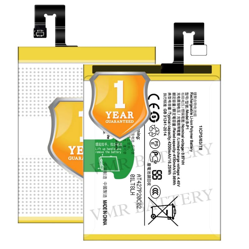 Image of Original B-P1 Battery Compatible for Vivo X60 Pro (V2046) - (4200mAh) - 1 Year Warranty K7