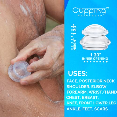 Image of Beginner Soft Supreme 2 Small Intermediate Pro 5560 Cupping Therapy Set- Beginner,Clinic & Home Use Silicone Cupping Set- Cupping Set Massage Therapy Cups- Suction Cups for Body