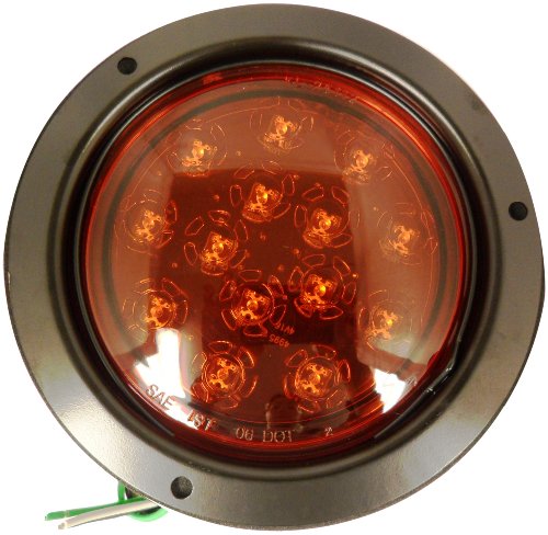 Autosmart KL-25105R Red LED Flush-Mount Stop/Turn/Tail Light Autosmart KL-25105R Red LED Flush-Mount Stop/Turn/Tail Light
