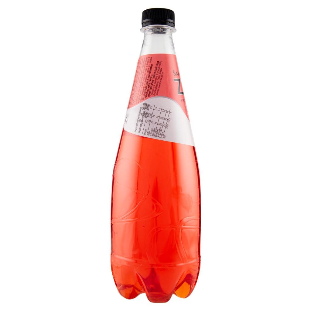 San Benedetto Ginger Zero PET Aperitivo ohne Zucker 12x 0,75l Softdrink, Erfrischend Aperitiv-Aperif Sugarfree + Italian Gourmet Polpa 400g