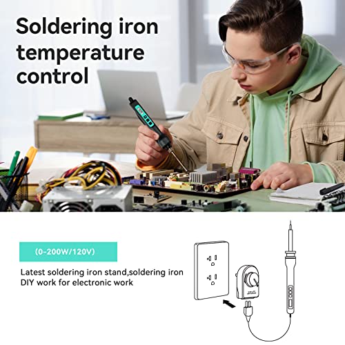 Aiwode Rotating Dimmer Switch,Soldering Iron Temperature Control,Electric Fan/Factory Electric Fan,Ventilation Fan,Power Controller,Desk Lamp,Dimming Led Light,Ul Listed,Below 200W,Black,Pack Of 1. #TOP4