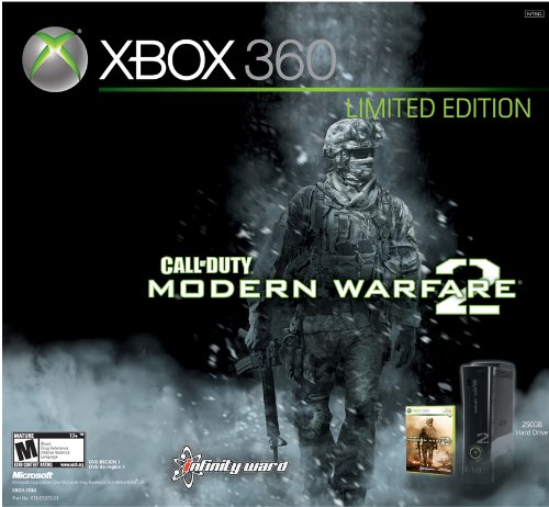 Xbox 360 Modern Warfare 2 Limited Edition Console #TOP1