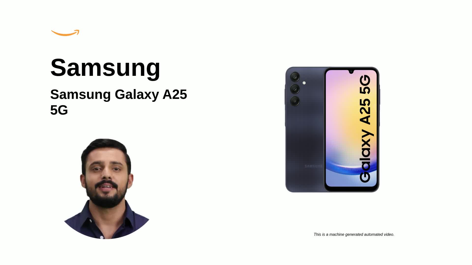 Samsung Galaxy A25 5G (Blue Black, 8GB, 256GB Storage) | 50 MP