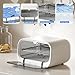 Yofuly Sterilizer for Esthetician, 12L Double-layer Large Sterilizer for Nail Tools, Multi-Functional Nail Cleaner Box, Large Capacity Cleaning Cabinet for Home Use, Barbers, Beauty Salons, and Spas