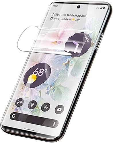 Stejnhge [2 pièces] Film hydrogel pour Google Pixel 6 (6.4 inch), Films de Protection d'écran 3D, Transparent Film Protecteur TPU souple